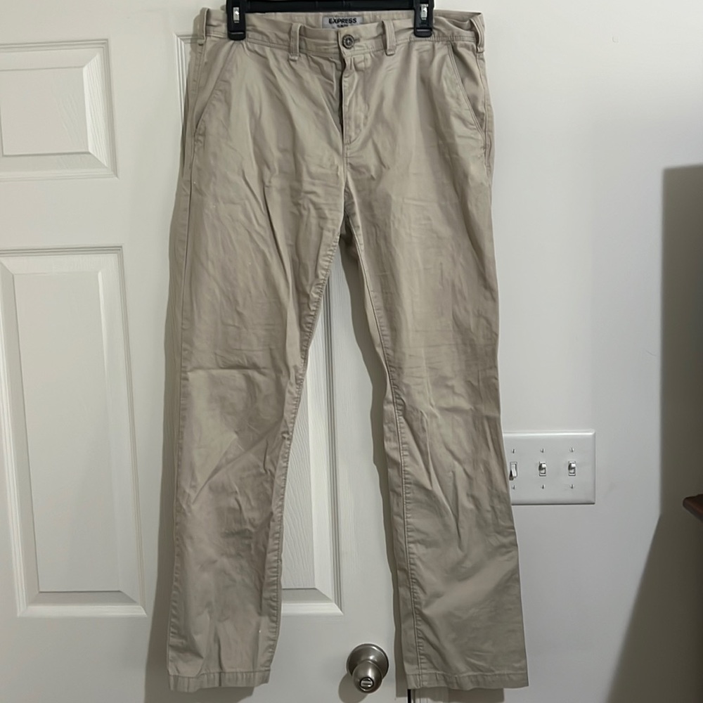 Express khaki pants